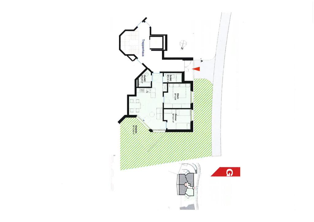 Eigentumswohnungen 617 4 Sörenberg Haus Anna EG 3112Zimme - Wohnung Nr BwF 66.50 m2 Landf,åche inkl S tzplaþ æ.80-00 m2 0.