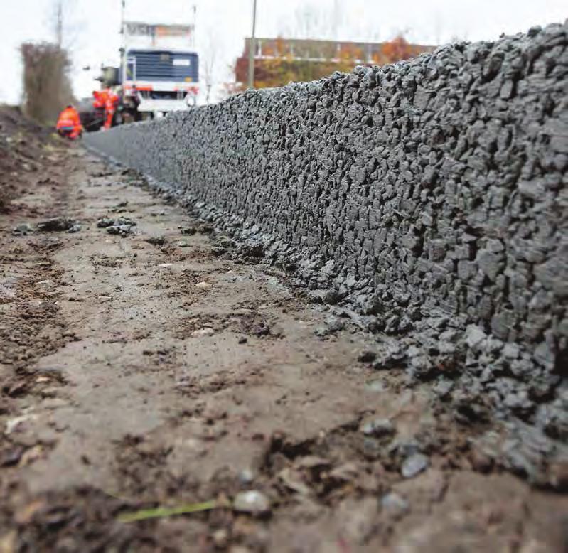 Ein unbefestigtes oder schlecht ausgeführtes Straßenbankett bildet zum Einen ein erhebliches