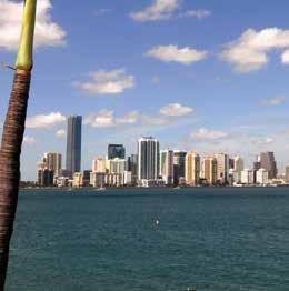 Das Städtchen liegt auf der Halbinsel vor der Megametropole Miami.