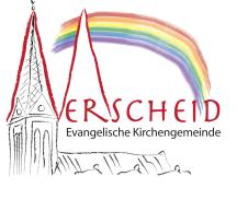 Unser Logo Das Logo verbindet die Darstellung unserer Merscheider Kirche mit dem Schriftzug unseres Gemeindenamens.
