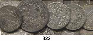 .. Schön bis sehr schön 40,- 823 LOT von 59 Kleinsilbermünzen, 1674 bis 1795, Doppelschilling bis Sechsling.