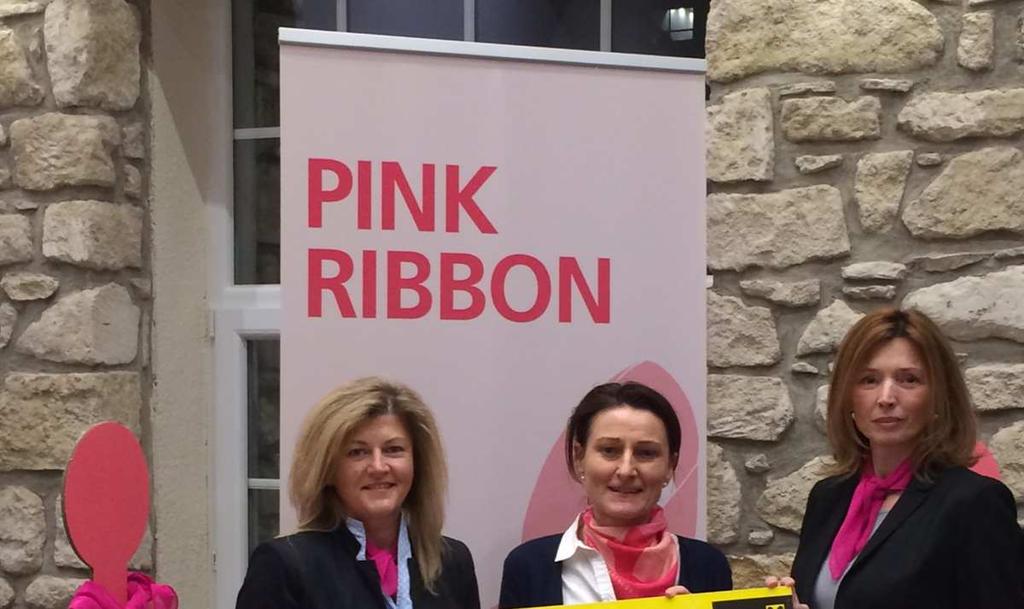 SEITE 14 dass so viele Deutschkreutzerinnen der Einladung zum PINK RIBBON Frühstück in das Weingut Strehn-Schenkhaus zugunsten der Brustkrebshilfe gefolgt sind.