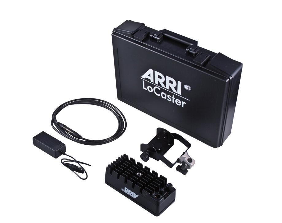 ARRI LoCaster 2 Plus KITS LICHT KITS LED ARRI LOCASTER 2 PLUS KITS L0.0002336 LoCaster 2 Plus Kit 1 x L1.0001329 LoCaster 2 Plus LED Panel mit Bedienfeld, 35 W, 11-36 V 1 x L2.30083.