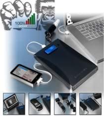 USB-Anschluss, 1x ipod, Tragetasche UVP: 79,90 EK: 51,50 Powertraveller