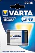 PROFESSIONAL Sortiment 2010/2011 PROfessional lithium ZELLEN 2 CR 5 CR P2 CR 123 A CR 2 CR V3 Präzise Energie für analoge und digitale Kameras: VARTA Professional Lithium Batterien Präzise Energie,