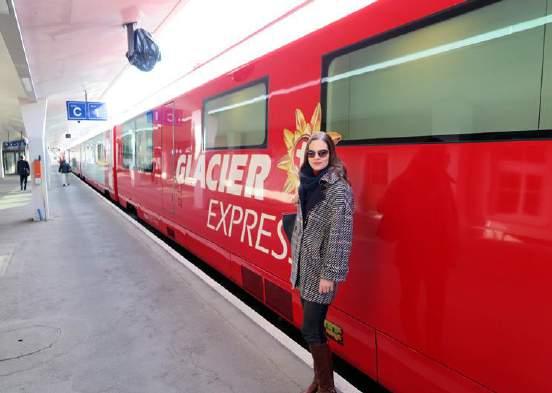 Der langsamste Schnellzug der Welt wird uns durch atemberaubende Schweizer