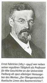 1892 wurde (nach vorausgegangenen Querelen zwischen den Nord- und Süddeutschen Staaten) die Reichs-Limeskommission gegründet.