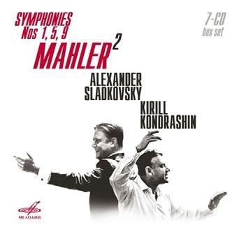 Mahler²: auf sieben CDs sind Mahlers Sinfonien in doppelter Ausführung zu hören Zum einen mit der Dirigentenlegende Kirill Kondrashin und zum anderen mit Alexander Sladkovsky Kondrashins Aufnahmen
