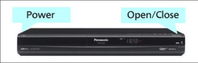 Hinweis: Wenn der Panasonic DVD-Recorder nicht automatisch neu startet, nachdem er sich