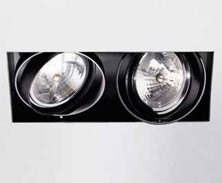 driver (see page 156 ff.) and recessed frame (KIT) separately H 150 150 2 x 30 156x156 QR 111 A ++ - C module: 1900 Lumen H D561 NO FRAME 150 white 1x18W 35 3000K 500mA excl.