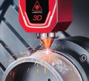 65 3D Einzigartige Hybridlösung Additive Manufacturing mit integrierter Fräsbearbeitung.
