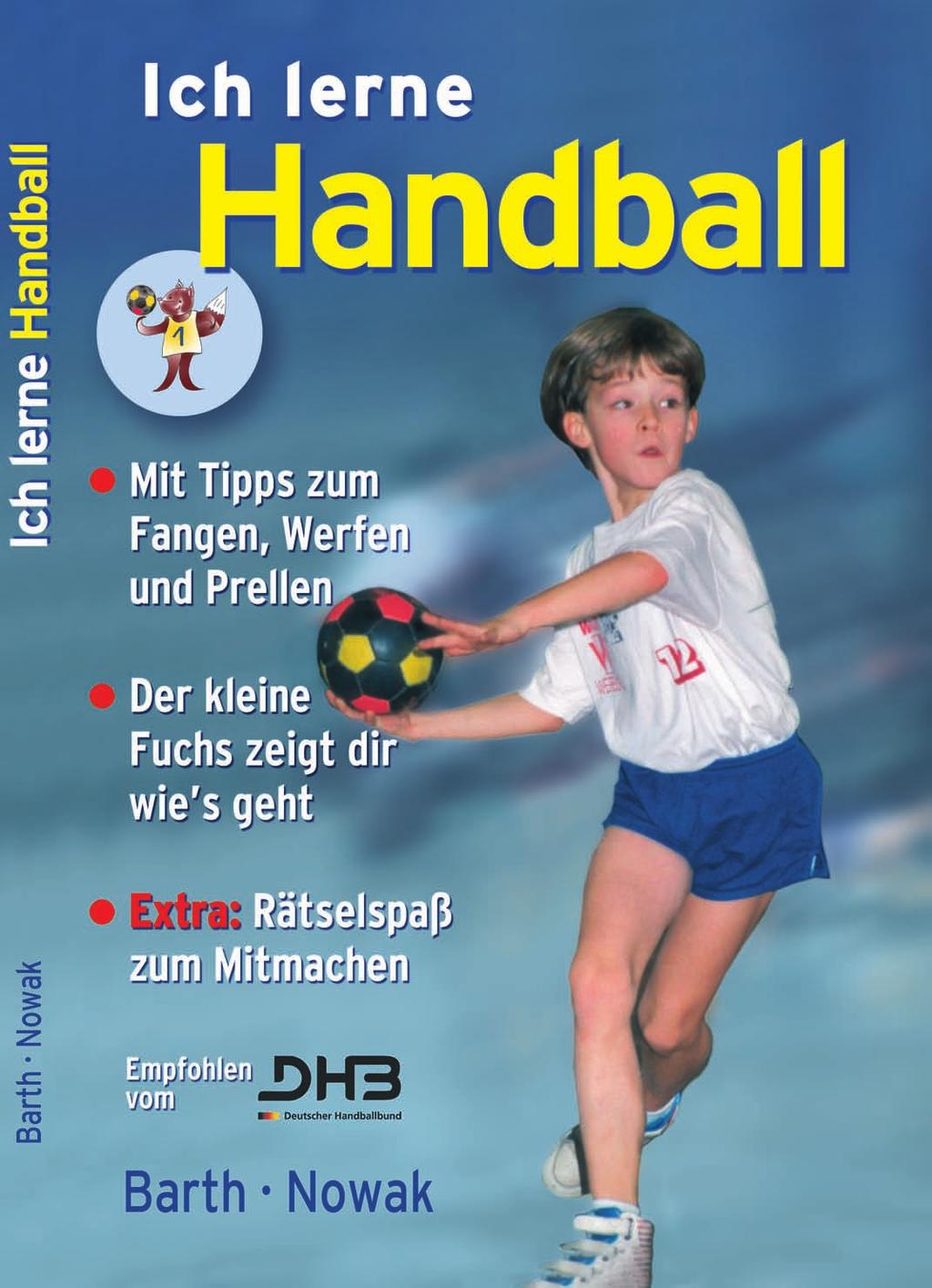 Gemeinsam mit deinen Freunden übst du dafür fleißig im Handballtraining.