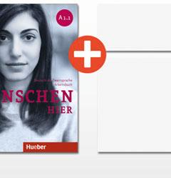 Kursbuch mit Lerner-DVD-ROM Menschen hier Arbeitsbuch mit Audio-CD Menschen hier das Arbeitsbuch für Integrationskurse Die Lehrwerkskomponenten Für den Kurs & das Lernen zu Hause Menschen hier