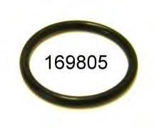 169805 O-Ring ø16 x 1,5 mm O-ring ø16 x 1,5 mm 125/197