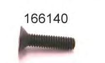 9 3 x 6 DIN 7991 countersunk screw 10.