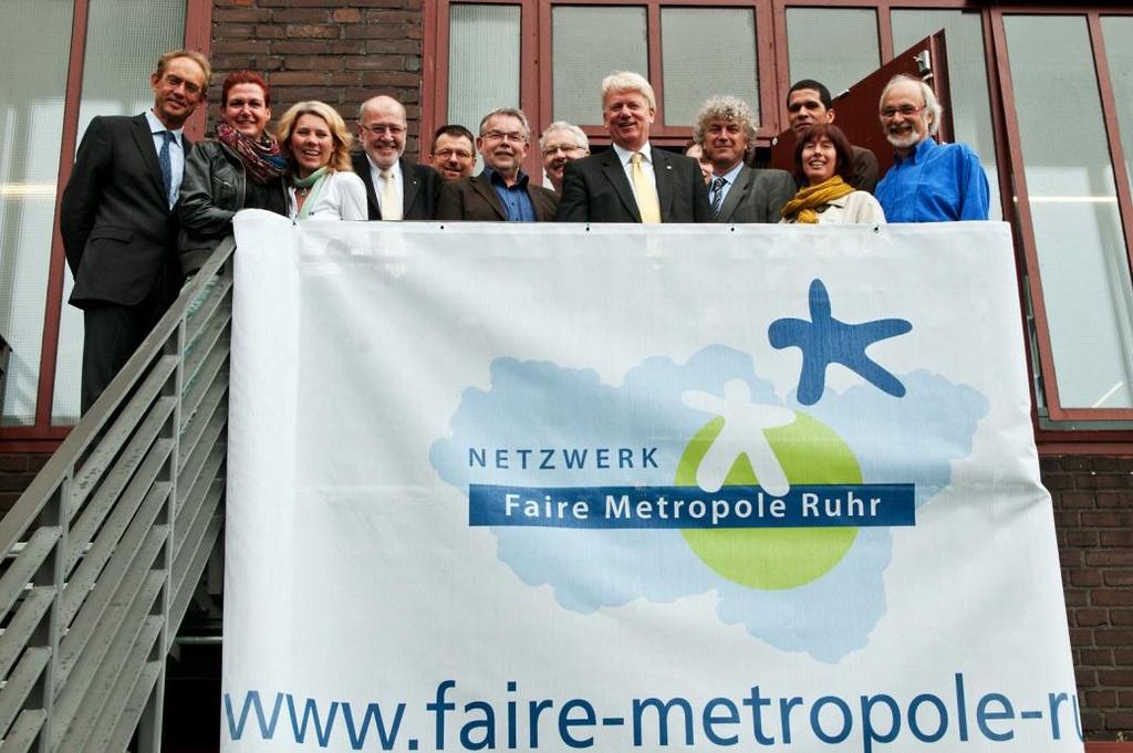 dem Netzwerk Faire Metropole Ruhr fortgesetzt. Ziel ist, dass alle Unterzeichner der MAGNA CHARTA Ruhr.