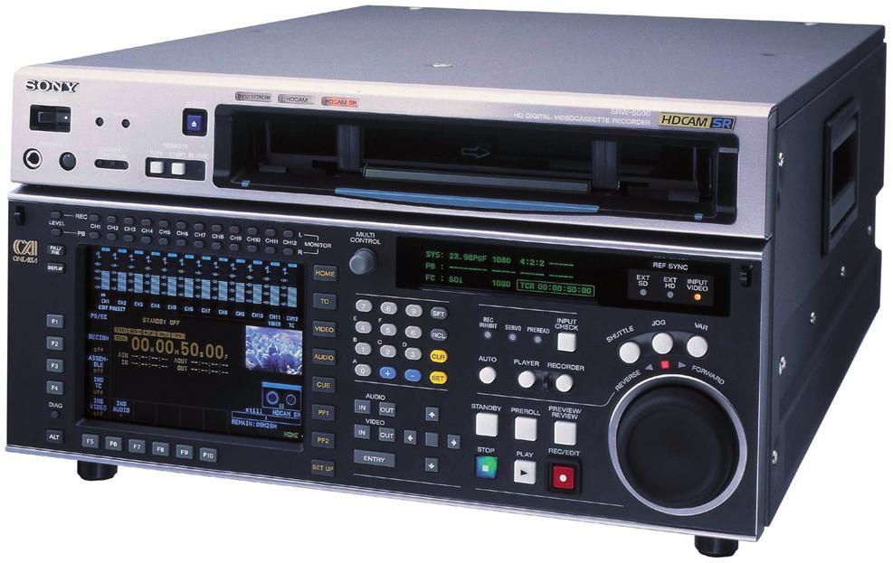 Das Format HDCAM wurde 1999 von Sony entwickelt und ist ein komplettes Produktionsystem zur Herstellung von Kinofilmen und HD