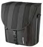 0260 SET Komfortable Seitentaschen mit Netzfach, großer Vortasche mit Innenfächern und