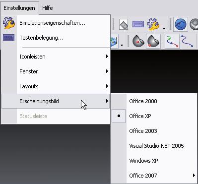 Mit dem Befehl In Datei speichern kann das aktuelle Layout-Schema als *.layout Datei in den Maschinendefinitionsordner gespeichert werden.