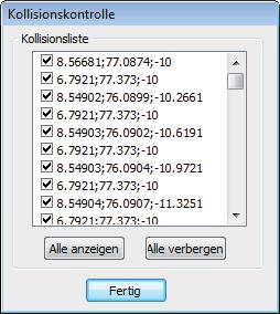 1 Job-Benutzermaske Die Kollisionskontrolle befindet sich bei allen 2,5D Fräsjobs auf der Seite Verschiedene Parameter.