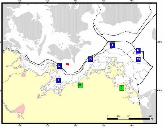 Prognose des Windenergieausbaus in Nord und Ostsee.