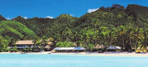 Ideal für Paare. Die im polynesischen Stil errichtete Anlage bietet erholsames Ambiente. Hängematten, Liegestühle im tropischen Garten oder am Strand und Sonnendecks.