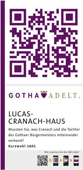 QR-Code auf Schild/Poster/ Lesezeichen