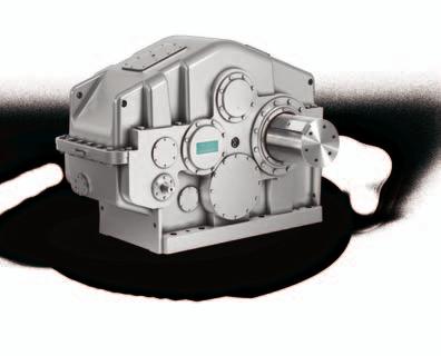 DUORED Getriebe PLANUREX Getriebe Drehrohrofenantriebe DUORED Getriebe Die dreistufigen Getriebe für den oberen Drehmomentbereich sind echte Kostenminimierer.