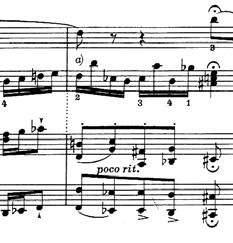 Bach: Klavierkonzert d-moll (BWV 1052), erster Satz Allegro, T. 110 113 1. Hören Sie sich das Hörbeispiel an und verfolgen Sie dabei die Noten. 2.