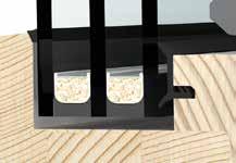 home home pure Fenster KV 240 Kunststoff/Aluminium- VerbundFenster Wärmedämmung mit serienmäßiger fach-verglasung (U g = 0,95 W/m 2 K) = 1,1 W/m 2 K Beste Wärmedämmung bei geringem Gewicht bis 0,80