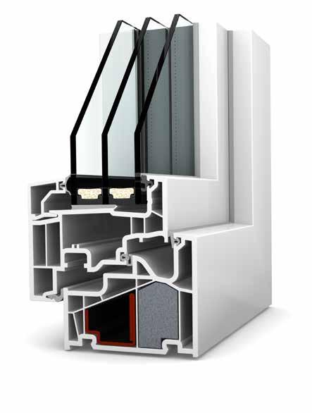 Verglasung ISO-Glasabstandhalter im Standard In den drei Design-Stilen home pure, home soft und ambiente erhältlich fach-dichtungssystem Voll verdeckt liegender Beschlag Entwässerung wahlweise