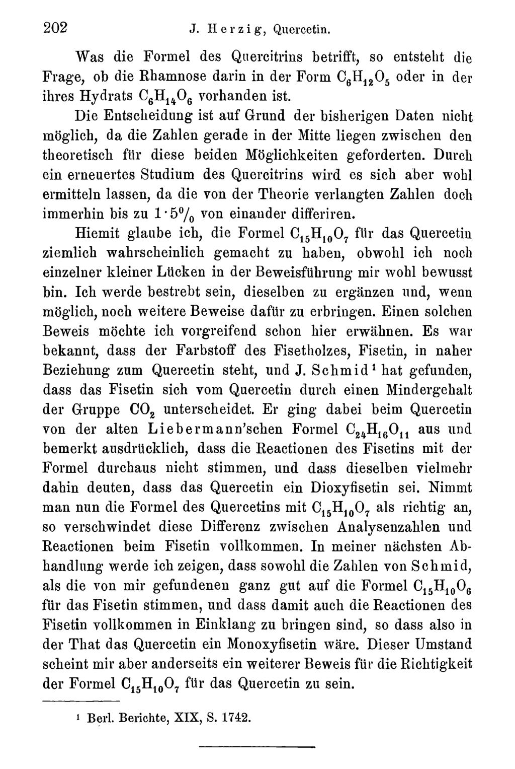 202 J. Herzig, Quercetin. Akademie d. Wissenschaften Wien; download unter www.biologiezentrum.