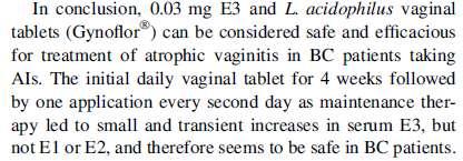 Low dose Estradiol Version
