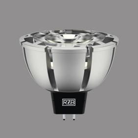 So können LED-Lampen von RZB zum Beispiel herkömmliche Glühlampen bis zu 60 Watt bzw. Halogenlampen bis zu 50 Watt ersetzt werden.