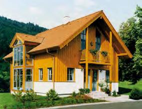 Beispiel 1: Nach 21 Jahren abgetragenes Musterhaus 21 Jahre leistete das in Holzriegelbauweise errichtete, mit