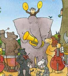 Der Elefantenpups Viele Zootiere erzählen eine Geschichte über Musik.