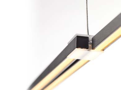 With our»free«technology you can switch and dim the light, group luminaires, configure, save and recall
