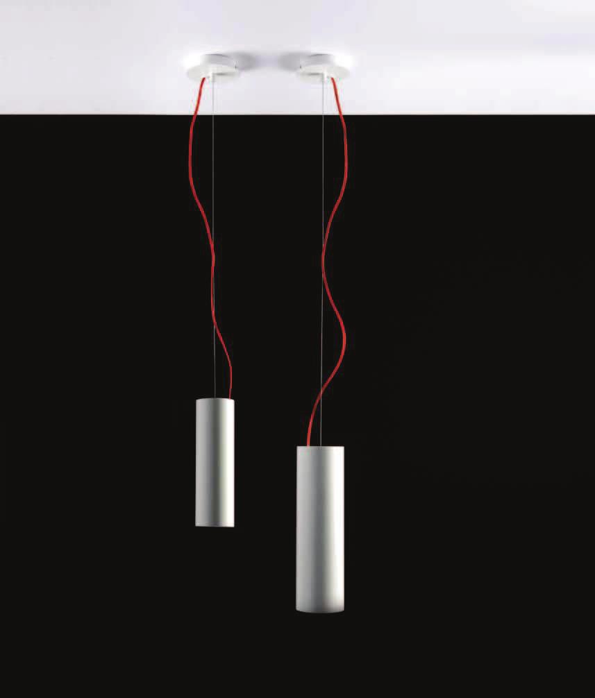 RULO - RULOMINI Design ABS Studio LED Hängeleuchte aus lackiertem Aluminium mit 25 Glaslinse. inkl.