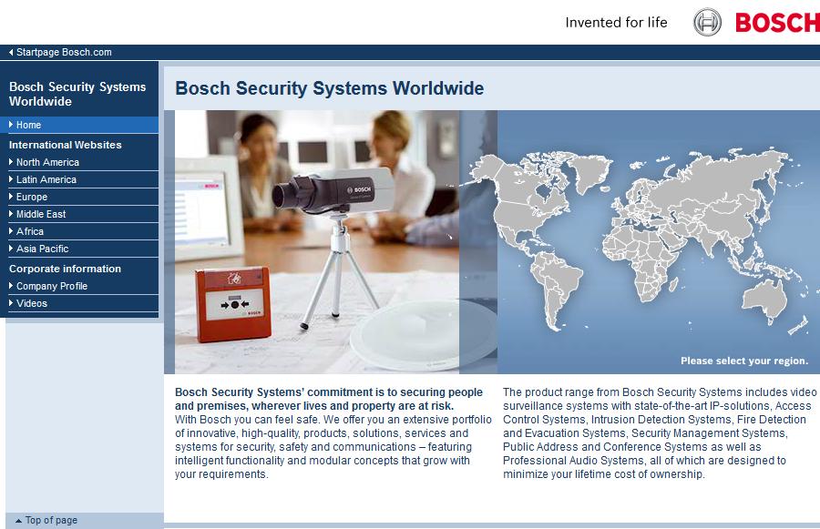 Praktikum bei Bosch Sicherheitssysteme Aufgaben Online