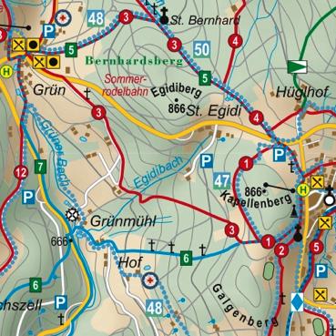 - 3 - Kapellenberg Ziel: St. Englmar Diese Wanderung eignet sich bestens um zum Beispiel den Kurpark oder das Bayerwald-Xperium in St. Englmar zu besuchen.