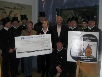 Die Spenden der Tombola Aktion zum Jahreswechsel 2008/2009 in Bayreuth und Hof werden sofort umgesetzt und den krebskranken Kindern aus der Region zur Verfügung gestellt.