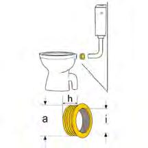 witterungsbeständig nach DIN EN 681-1 3142 10 80 weiss 27 mm 67 mm 75 mm Gummi-Winkel-Spülrohrverbinder für Euro-WC Verbinder für