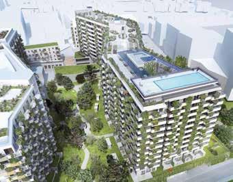 Wohnbau fördern Wohnbauinitiative Biotope City in Favoriten Auf den ehemaligen Coca-Cola-Gründen entsteht bis 2019 ein neuer Stadtteil.