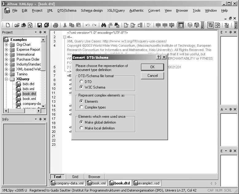 Datenbankeinsatz: Semistrukturierte Datenmodelle 29 Datenbankeinsatz: Semistrukturierte Datenmodelle 30 Typhierarchien (1) Typhierarchien (2) Hierarchische Abhängigkeit