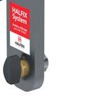 HALFIX System Slackline 4000 dan nach DIN 79400 HALFIX Power Inlets Das HALFIX Power System 53/34 erfüllt die
