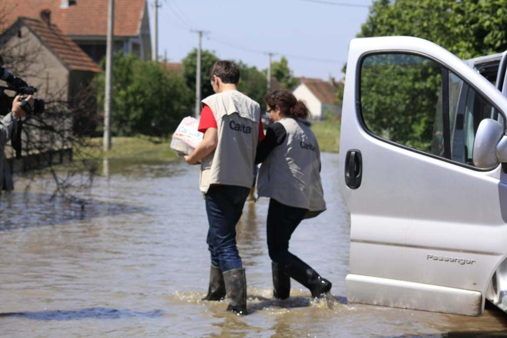 Nothilfe für vom Hochwasser betroffenen Familien in Serbien Caritas Österreich Heftige Niederschläge von bis zu 200 Litern pro Quadratmeter haben innerhalb weniger Tage eine in der jüngsten