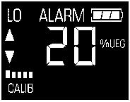 Alarm) 50 % UEG Im Allgemeinen erfolgt die Einstellung der Geräteparameter bei erstmaliger Inbetriebnahme des TITAN. 7.1.