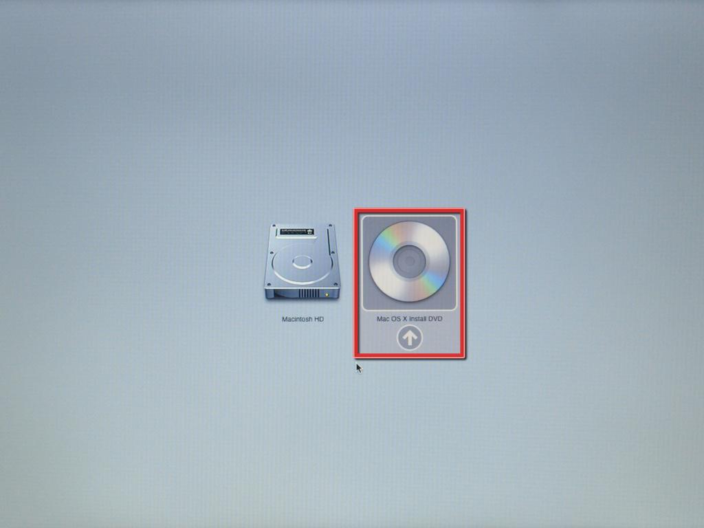 Schritt 1 Mac OS X 10.5 Leopard installieren Lege eine Mac OS X v10.
