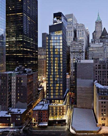 Courtyard by Marriott WTC, New York, USA Besondere Kompetenz für besondere Immobilien Hotels erfordern von Investoren eine hohe Spezialisierung bei Trans aktionen und Verträgen.