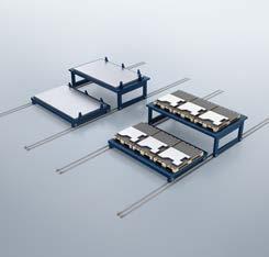 LiftMaster Linear 19 Die erste Standard-Portallösung, mit der Kunden 6 m x 2 m große Bleche be- und entladen können.